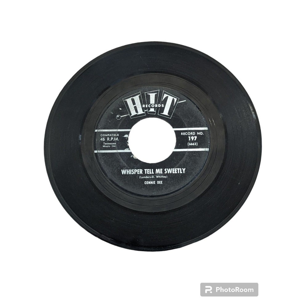 Connie Dee Jack White Whisper Tell Me Sweetly Tiger By The Tail Vinyl 45 HIT